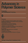 Buchcover Advances in Polymer Science