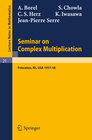 Buchcover Seminar on Complex Multiplication