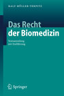 Buchcover Das Recht der Biomedizin