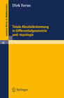 Buchcover Totale Absolutkrümmung in Differentialgeometrie und -topologie