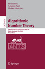 Buchcover Algorithmic Number Theory