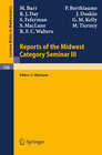 Buchcover Reports of the Midwest Category Seminar III