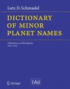 Buchcover Dictionary of Minor Planet Names