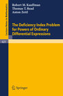Buchcover The Deficiency Index Problem for Powers of Ordinary Differential Expressions