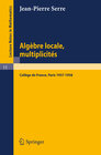 Buchcover Algèbre Locale, Multiplicités