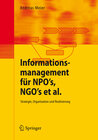 Buchcover Informationsmanagement für NPO's, NGO's et al.