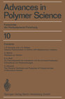 Buchcover Fortschritte der Hochpolymeren-Forschung