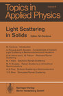 Buchcover Light Scattering in Solids 1