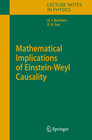 Buchcover Mathematical Implications of Einstein-Weyl Causality