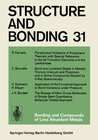 Buchcover Bonding and Compounds of Less Abundant Metals