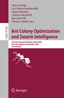 Buchcover Ant Colony Optimization and Swarm Intelligence