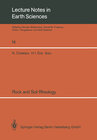 Buchcover Rock and Soil Rheology