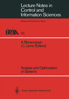 Buchcover Analysis and Optimization of Systems