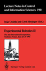 Buchcover Experimental Robotics II