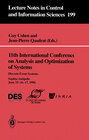 Buchcover 11th International Conference on Analysis and Optimization of Systems: Discrete Event Systems