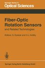 Buchcover Fiber-Optic Rotation Sensors and Related Technologies