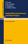 Buchcover Global Differential Geometry and Global Analysis 1984