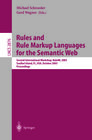 Buchcover Rules and Rule Markup Languages for the Semantic Web