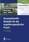 Buchcover Konzeptionelle Modelle für die ergotherapeutische Praxis