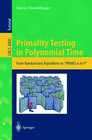 Buchcover Primality Testing in Polynomial Time