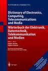 Buchcover Wörterbuch der Elektronik, Datentechnik, Telekommunikation und Medien/Dictionary... / Dictionary of Electronics, Computi