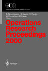 Buchcover Operations Research Proceedings