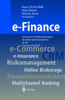 Buchcover e-Finance