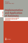 Buchcover Implementation and Application of Automata