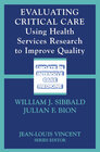 Buchcover Evaluating Critical Care