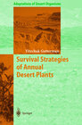 Buchcover Survival Strategies of Annual Desert Plants