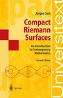 Buchcover Compact Riemann Surfaces