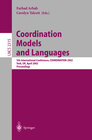 Buchcover Coordination Models and Languages