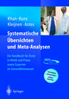 Buchcover Systematische Übersichten und Meta-Analysen