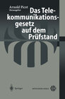 Buchcover Das Telekommunikationsgesetz auf dem Prüfstand