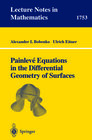 Buchcover Painleve Equations in the Differential Geometry of Surfaces