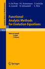 Buchcover Functional Analytic Methods for Evolution Equations