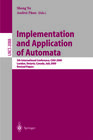 Buchcover Implementation and Application of Automata