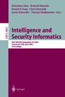 Buchcover Intelligence and Security Informatics