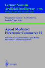 Buchcover Agent Mediated Electronic Commerce II