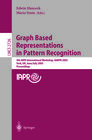 Buchcover Graph Based Representations in Pattern Recognition