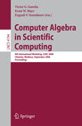 Buchcover Computer Algebra in Scientific Computing