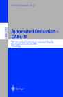 Buchcover Automated Deduction - CADE-18