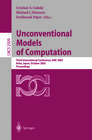 Buchcover Unconventional Models of Computation