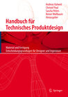 Buchcover Handbuch für Technisches Produktdesign