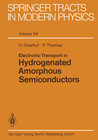 Buchcover Electronic Transport in Hydrogenated Amorphous Semiconductors