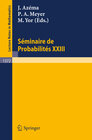 Buchcover Seminaire de Probabilites XXIII
