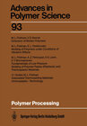 Buchcover Polymer Processing