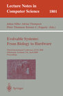 Buchcover Evolvable Systems: From Biology to Hardware