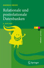 Buchcover Relationale und postrelationale Datenbanken