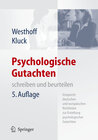 Buchcover Psychologische Gutachten